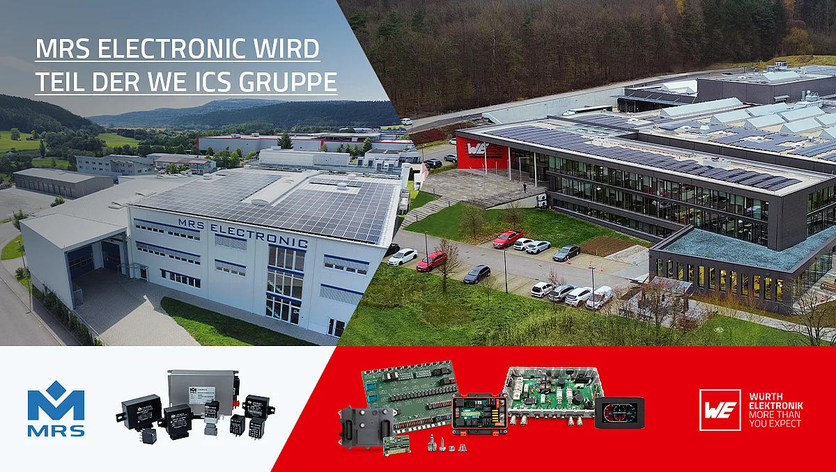 MRS Electronic wird Teil der Würth Elektronik ICS Gruppe MRS Electronic wird Teil der Würth Elektronik ICS Gruppe